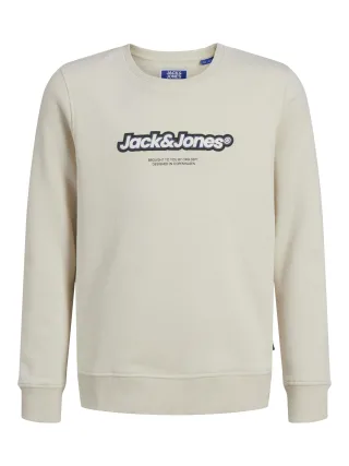 JACK&JONES - JORVESTERBRO NEWTON BRNDG SW CN BF JNR moonbeam - Gr. - 140