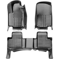 fussmattenprofi.com Auto-Fußmatte 5D Premium Auto Fussmatten für Mercedes ML (W164) 2005-2011 (1 St), für Mercedes Mercedes ML