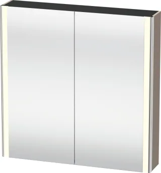 Duravit XSquare Spiegelschrank Basalt 800x155x800 mm - XS7112043431000 XS7112043431000