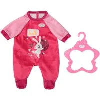 Baby Born Puppenkleidung Strampler Pink, 43 cm, mit Kleiderbügel