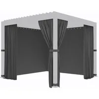 KONIFERA Pavillonseitenteil Alhambra, für Pavillon Alhambra 300x300 cm