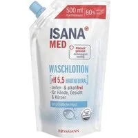 ISANA Flüssigseife pH 5,5 hautneutral, 500 ml, Nachfüllbeutel
