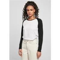 URBAN CLASSICS Longsleeve Ladies Contrast Raglan Longsleeve Damen Langarmshirt