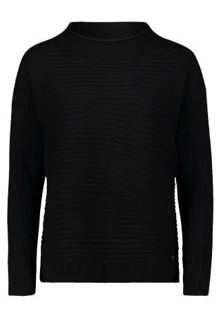 Betty & Co - Strickpullover schwarz - Gr. - 38