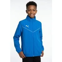 PUMA Windbreaker TEAMRISE ALL WEATHER JKT JR sportlicher Stil, mit Kapuze, mit Reißverschlusstasche, Regular Fit