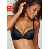 Nuance by Lascana Schalen-BH im Rücken aus Spitze, Cups aus Microtouch, Dessous