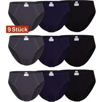 Cocain underwear Slip Herren Sportslip Unterhose Schlüpfer Slip bunt Baumwolle ohne Eingriff (Spar-Set, 9-St) auch in ÜBERGRÖSSEN - produziert in Europa