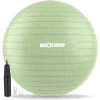 NEOLYMP Gymnastikball Sitzball Büro ergonomisch in 3 Größen S/M/L - bis 300 kg belastbar (Yoga Ball für Homeoffice, Core Training & Balance), Pilates Ball rutschfest & anti burst - Pezziball, Schwangerschaftsball