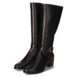 Kaerlek Stiefel  Schwarz - Gr. 37 -  Leder und Textil