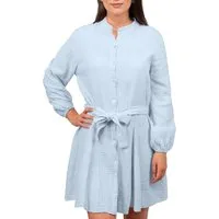 Reichstadt Sommerkleid Damen Oversized Kleider Musselin 25RSW075 Vielseitig kombinierbar als Kleid, Tunika oder Strand-Cover-Up