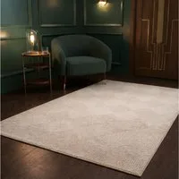 Vimoda Designteppich Wohnzimmer Boho Design 3D Raute Hoch-Tief-Effekt, Rechteckig, Höhe: 11 mm, Teppich 3D kariert für Esszimmer, Flur & Schlafzimmer
