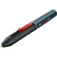 Akku-Heißklebestift Gluey Pen, Smoky Grey, Heißklebepistole grau/schwarz, inkl. 20 Klebesticks