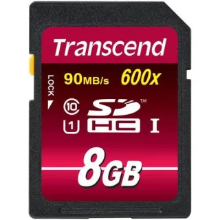 Transcend SDHC 8GB Class 10 UHS-I 600x Ultimate