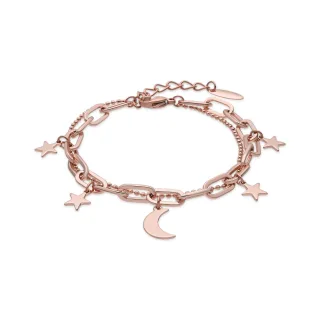 Luxenter-Armband aus 18-karat-Roségold – Dunkel