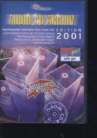 Audio CD Archiv - Edition 2001: Archivierung von Audio CD's ohne lästige Eingabe per Hand