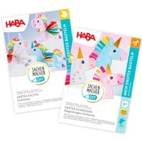 Haba Kreativset 2er Bastelsets Erstes Basteln Einhörner