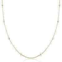 Elli Kette mit Anhänger Solitär Basic 925 Silber, mit Kristallen von Swarovski®, Besetzt mit Swarovski® Kristall