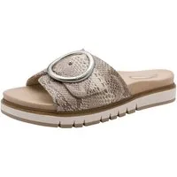 Tamaris WIDE FIT MultiAdjustable, comfortFit aus Leder Pantolette MultiAdjustable