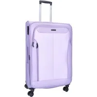 TheTrueC Koffer TheTrueC 4 Rollen Koffer Superleicht 77cm Kopenhagen Flieder, 4 Rollen Rollen