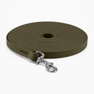 THE DOG IDEA Biothane Schleppleine Khaki 5 m