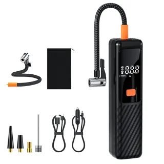 Suitu Portable Electric Tire Inflator Wireless Car Air Pump Digital Display Dual Power Supply Mode for Vehicle Bike Moto