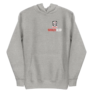 Broken Head Hoodie ""WAR - We are Rebels""