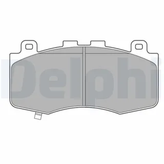 Delphi Bremsbel?ge vorne Jeep Grand Cherokee LP3631