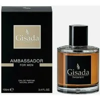 Gisada Eau de Parfum Ambassador Men, Glasflakon, Parfüm EDP, Herrenduft