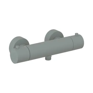 KLUDI OBJEKTA THERM Thermostat-Brausearmatur ohne Brausegarnitur Matt Teal Blue 35200O338