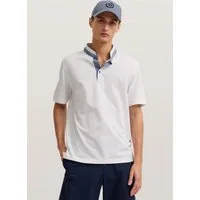 bugatti Poloshirt Modern Fit aus reiner Baumwolle