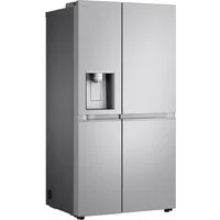 LG Side-by-Side GSLE91MBAC, 179 cm hoch, 91,3 cm breit, Eis-, Crushed Ice- und Wasserspender mit Wassertank, NoFrost