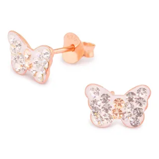 Schmetterling Ohrringe aus 925 Silber
