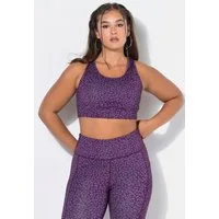 Studio Untold Sport-BH Sport Bustier Color-Leo Mesh-Futter