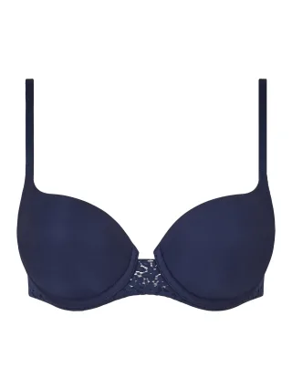Chantelle Lingerie - Norah Bedeckender T-Shirt BH marine blue - Gr. - 85 B