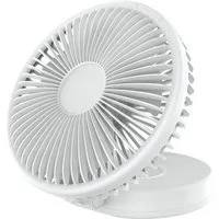 Platinet Tischventilator PRDF0396, 19 cm Durchmesser, Faltbarer Ventilator mit 2400 mAh Akku
