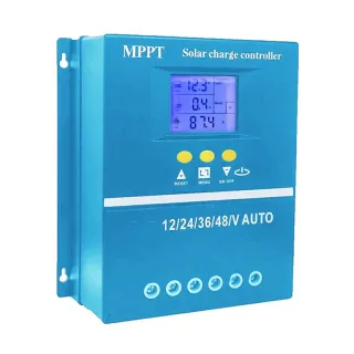60A/70A/80A/90A/100A Solar Charger Controller 12V 24V 36V 48V Solar Panel Battery Intelligent Regulator for Lead-acid/Li