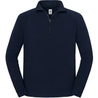 Fruit of the Loom Sweatshirt Iconic Premium Zip Neck Sweat
