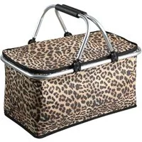 KESPER® Einkaufskorb Einkaufskorb mit Thermobeschichtung, faltbar 50 x 29 x 25,5 cm