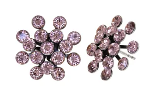 konplott - Ohrstecker - Magic Fireball pink - Gr. - OS