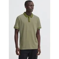 Blend Poloshirt BHGILBERT POLO S/S aus Baumwollmischung, Regular Fit, mit kurzer Knopfleiste, unifarben