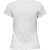 ONLY T-Shirt (1-tlg) Lochmuster