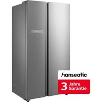Hanseatic Side-by-Side HSBS17590BI, 179,3 cm hoch, 91 cm breit, inkl. 3 Jahre Herstellergarantie