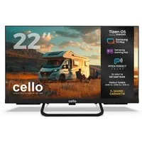 Cello CTrav-22TZ LED-Fernseher (55,88 cm/22 Zoll, Full HD, Smart-TV, Smart Tizen OS powered by Samsung, Pitch Perfect Sound)