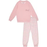 comtessa Schlafanzug Iceberg Buddies (Set, 2 tlg., 2-teilig) Mädchen Pyjama lang Langarm Interlock Baumwolle Winter