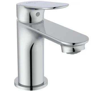 Ideal Standard Waschtisch-Armatur H75 Ceralife O Ausladung 95mm ohne Ablaufgarnitur BlueStart Chrom, BE001AA