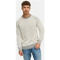 Indicode Strickpullover Herren INMassum Pullover Herrenpullover Strickpullover mit Rundhals-Ausschnitt