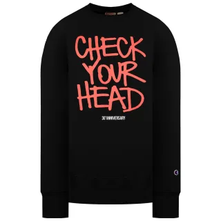 Champion x Beastie Boys Herren schwarzer Pullover