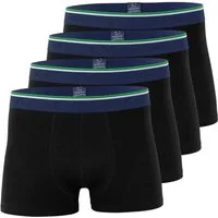 Clark Crown® Boxershorts (4-St) atmungsaktiv durch Bambusfaser