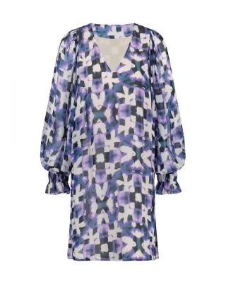Freebird - Kleid - Xeni-V lila - Gr. - M