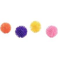 Beeztees Tierball Katzenspielzeug Igelball - 4 Stück